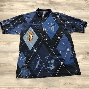 Vintage Disney Winnie The Pooh Polo T Shirt